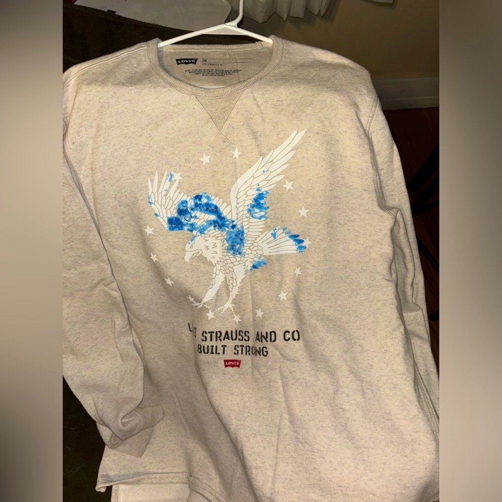 Mens NEW Levi Sweatshirt